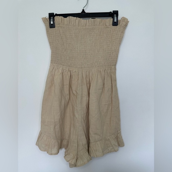 Princess Polly Harper Lee Playsuit Size US 8 - Cotton Blend - Picture 3 of 11